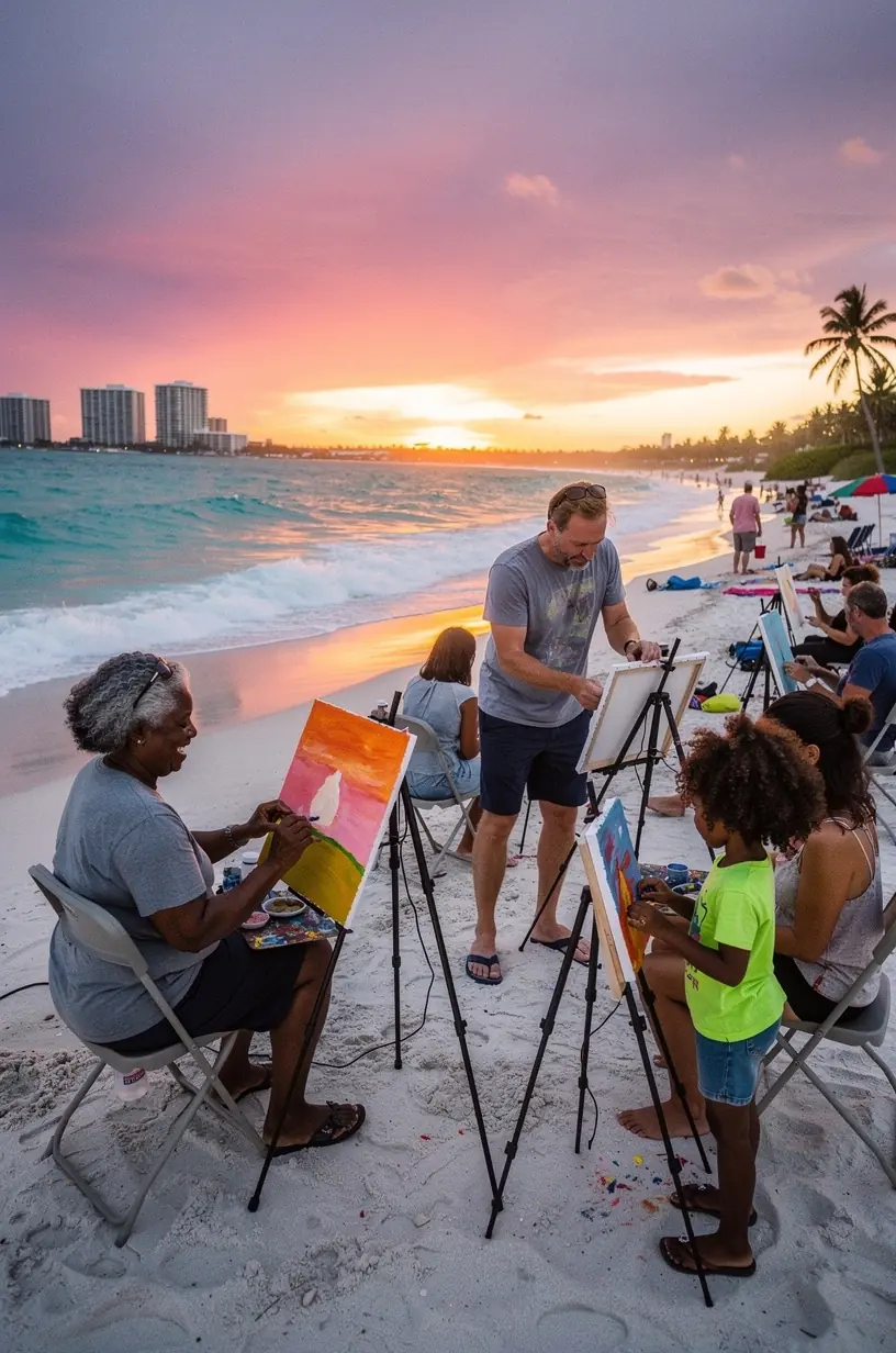 Inspiration for painting themes and creative workshops